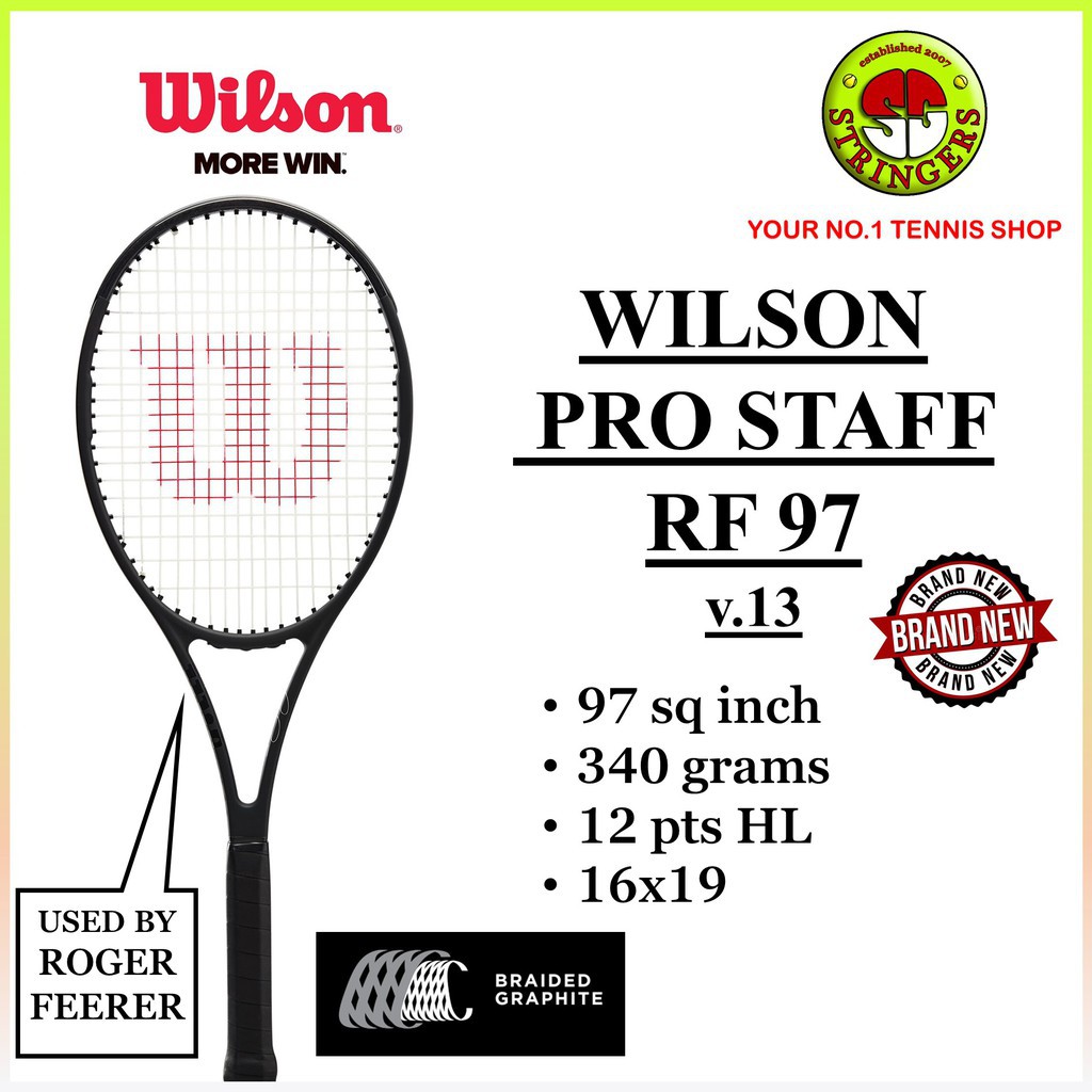 wilson pro tennis racket