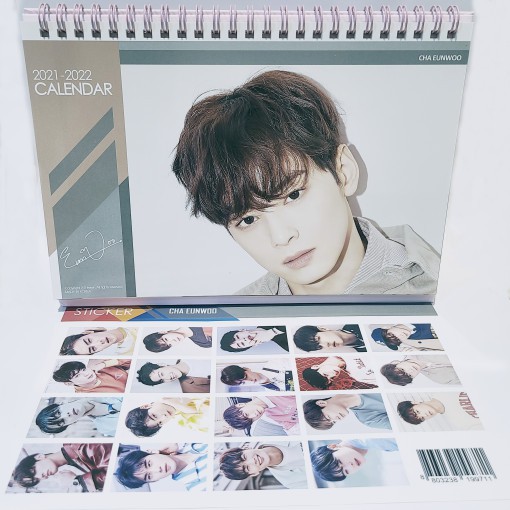 K Pop Astro Cha Eunwoo Goods 2021 2022 Calendar Shopee Singapore