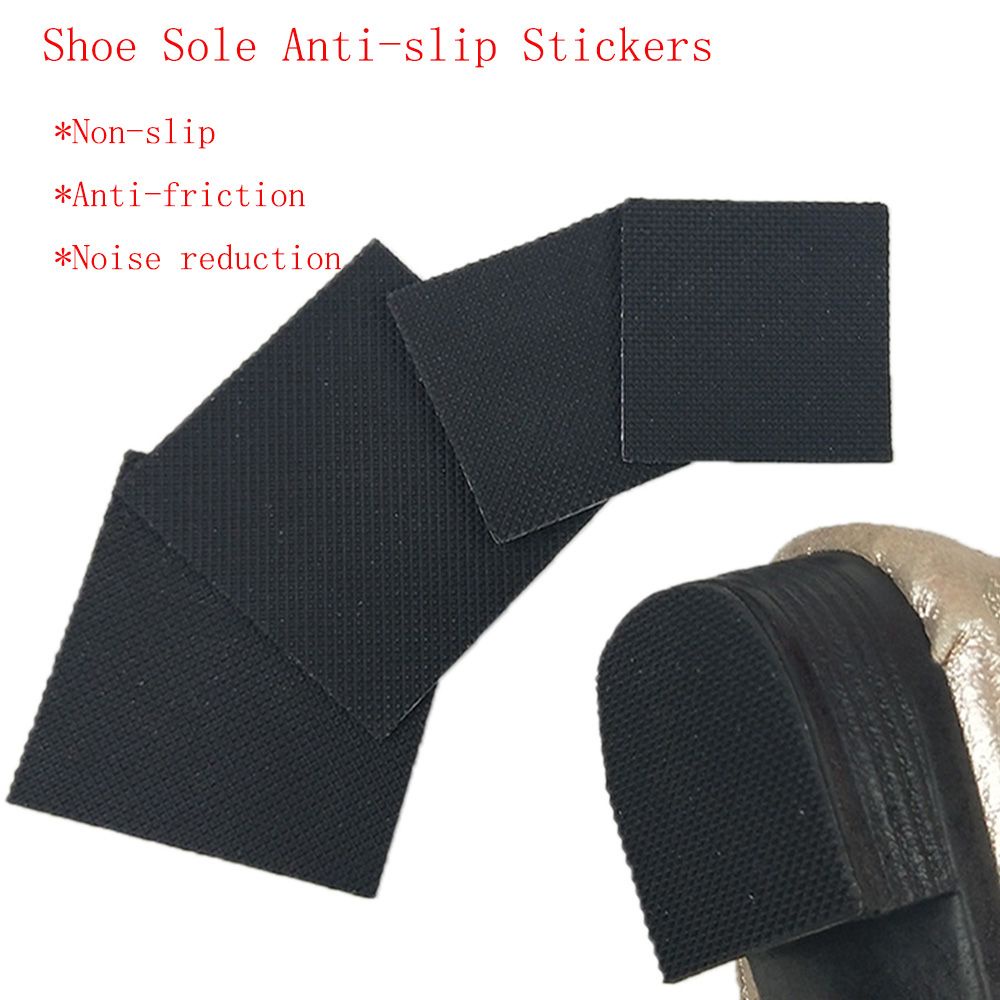 MXFASHIONE Adhesive Protector Pad Sandal Sticker Pads Shoe Anti-Slip Pad 2Pcs Shoe Accessories High Heel Rubber Adhesive Pads Shoes Sole