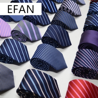 Image of 8cm Men's Woven Silk Business Fashion Necktie Wedding Ties Blue Black Red Necktie Striped Bow Tie Neckwear
