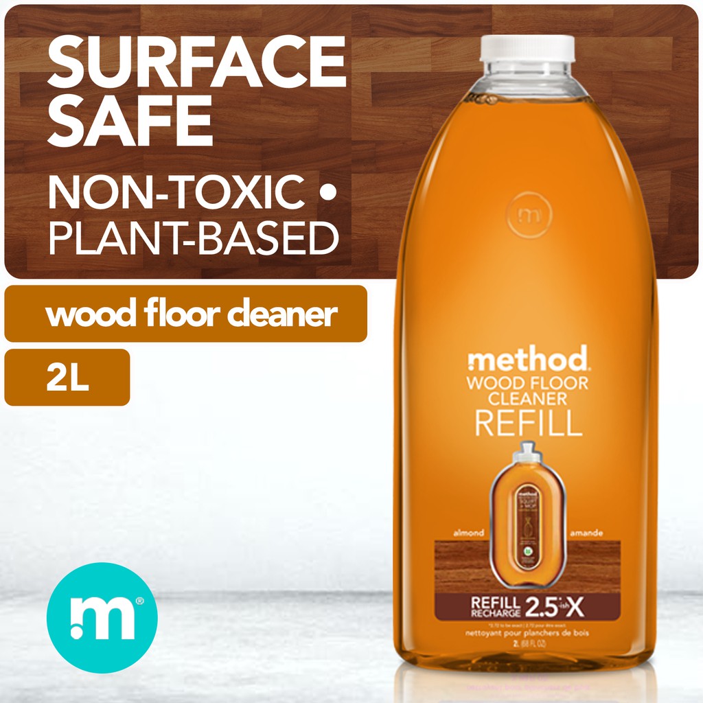 Method Squirt Mop Wood Floor Cleaner Refill Almond 2l