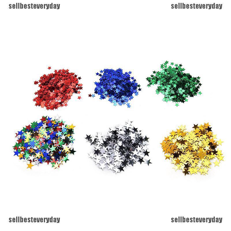 Metalic Foil Sparkling Round Table Confetti Scatter Wedding Party Decoration DIY