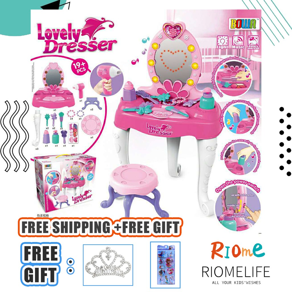 kids dressing table toy