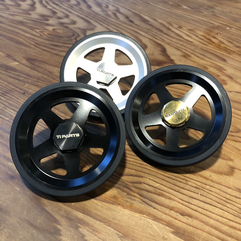 brompton titanium easy wheels