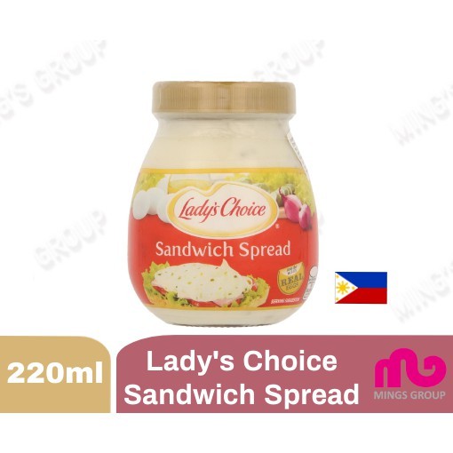 Philippine Lady's Choice ( Sandwich Spread ) ,220ml Shopee Singapore
