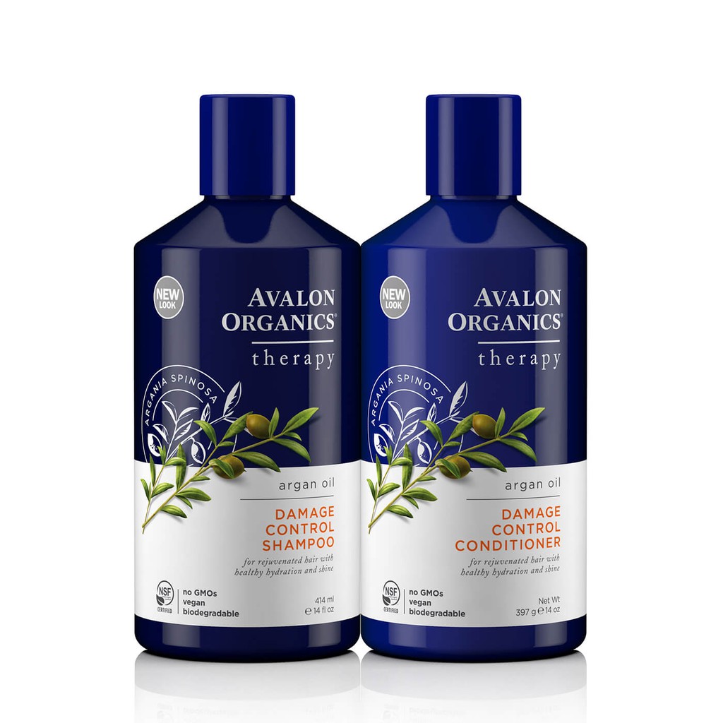 Avalon Organics Damage Control Hair Care with Argan Oil (Shampoo