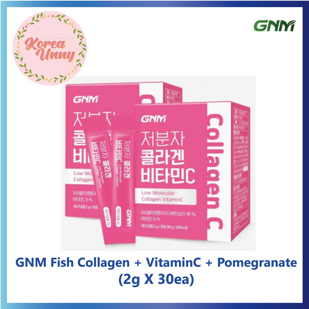 GNM Fish Collagen + VitaminC + Pomegranate (2g X 30ea  
