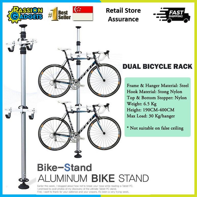 bike rack floor to ceiling