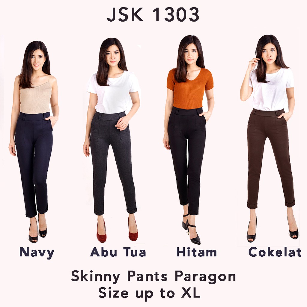 formal skinny pants for ladies