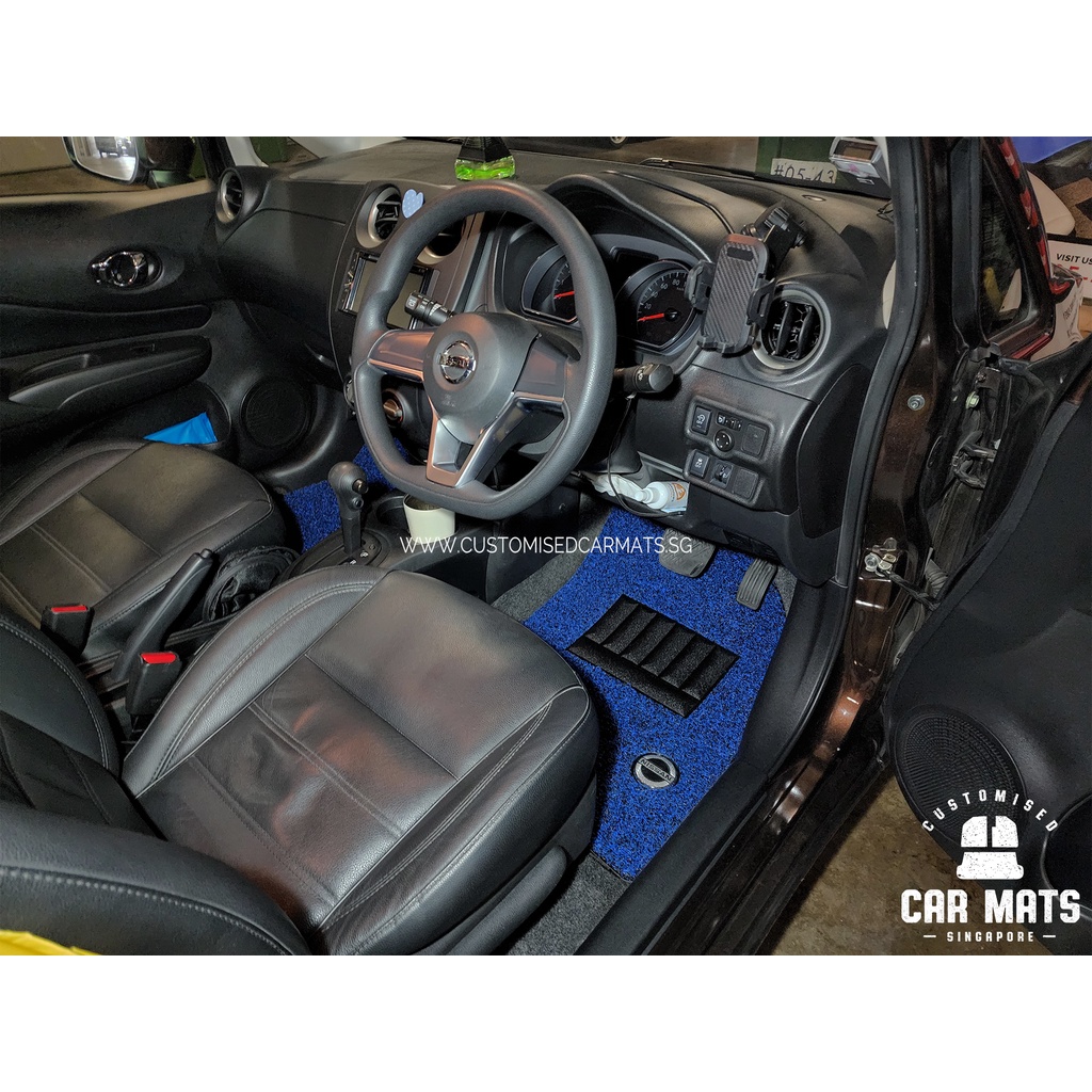 Nissan Note (2012 to 2020) (E12) (2nd Generation) Basic Drips™ Carmats - Carpet - Floor Mat - Car Mat