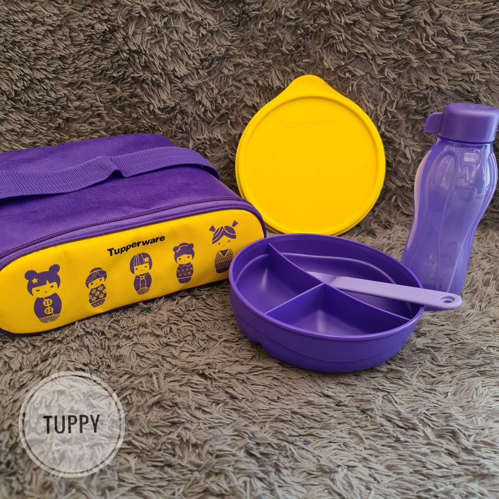 doll lunch set tupperware