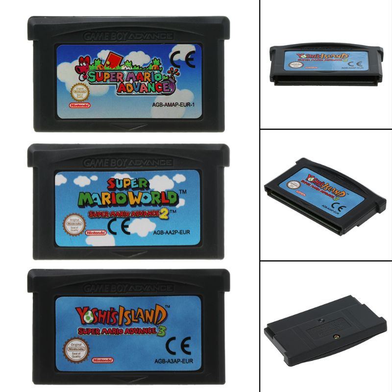 Nintendo Game Boy Advance Gba Video Game Console Card Super Mario Advance 1 2 3 Shopee Singapore