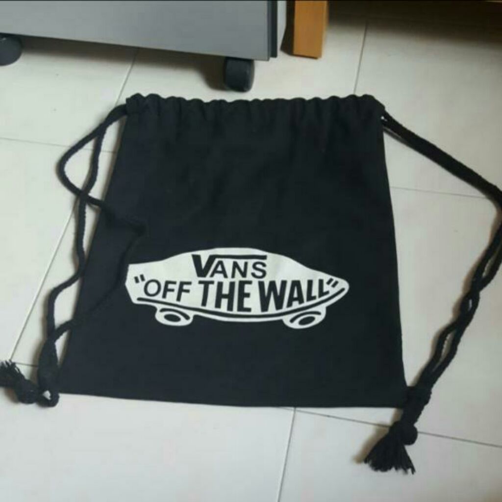 vans drawstring bag