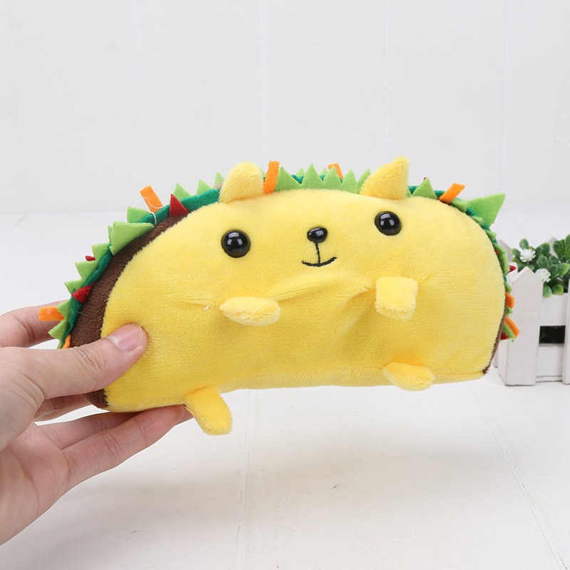 taco cat memory foam plush