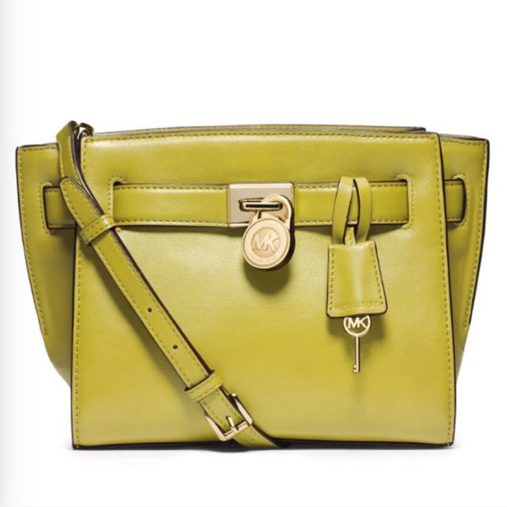 michael kors mustard yellow bag