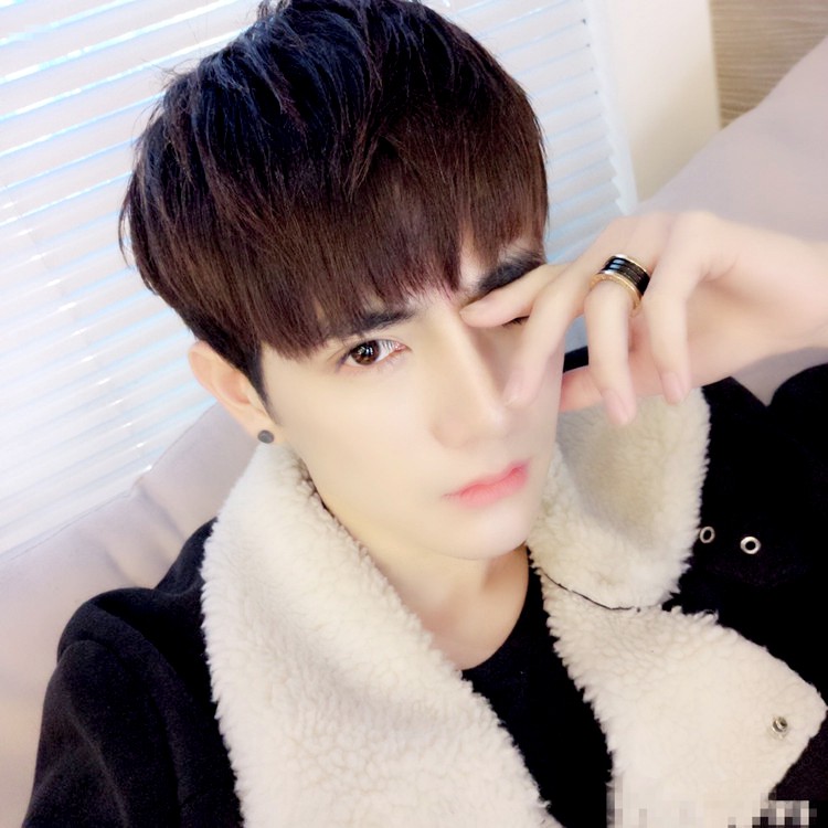 Overseas Shipping Wig Male Short Hair Korean Version Handsome