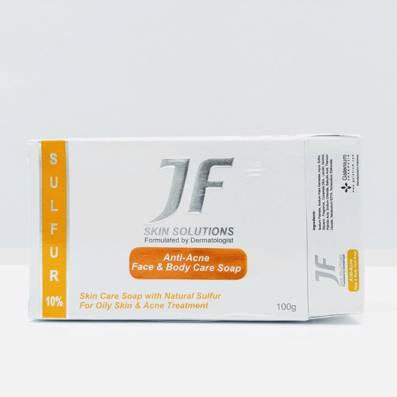 jf sulfur acne care soap