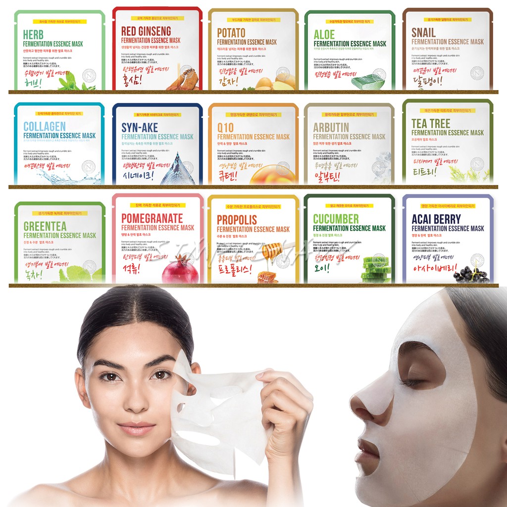 Noblesse Korean Facial Skin Care Mask Sheet Moisture Essence Face