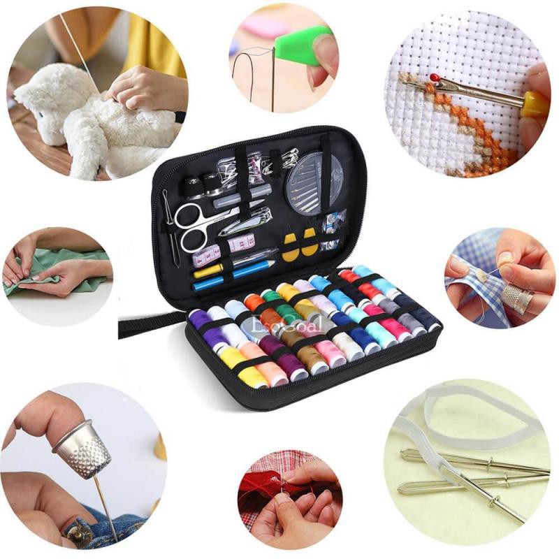 90pcs Sewing Kit Supplies Includes Premium 最新人気