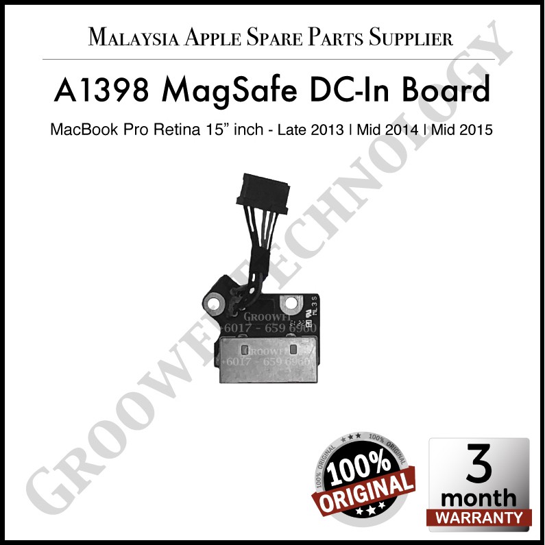 New Apple Original Macbook Pro Retina 15 Inch A1398 13 14 15 Magsafe Dc In Shopee Singapore