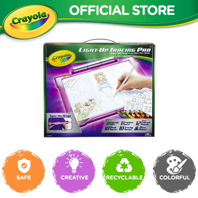 crayola light up tracing pad assortment