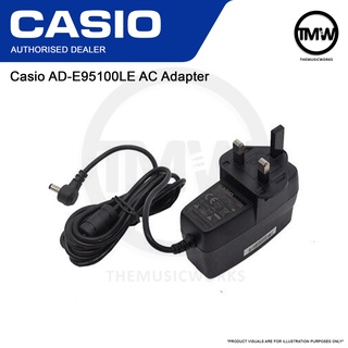 CASIO AC Adapter Original & Authentic for Keyboards AD-E95100 9V 1000mA