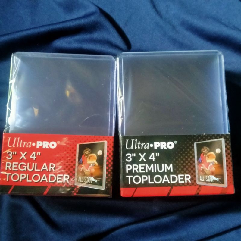 Toploader ULTRA PRO REGULAR / PREMIUM 35PT // TOPLOADER PHOTOCARD Thick