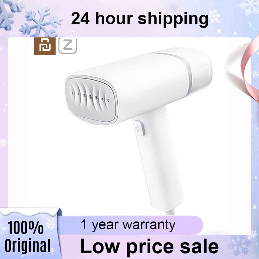 Xiaomi Mijia Zanjia Garment Steamer Iron Portable Handheld Garment Ironing Appliances Mini Household Electric Clothes Cleaner Gt 301w 220v Shopee Singapore