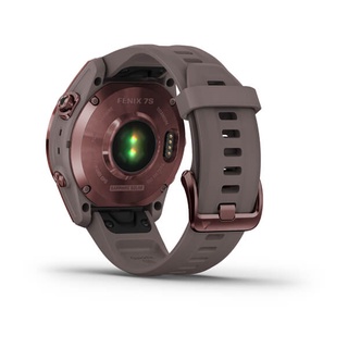 Garmin Fenix 7S Sapphire Solar Dark Bronze Titanium with Shale Grey Band #2