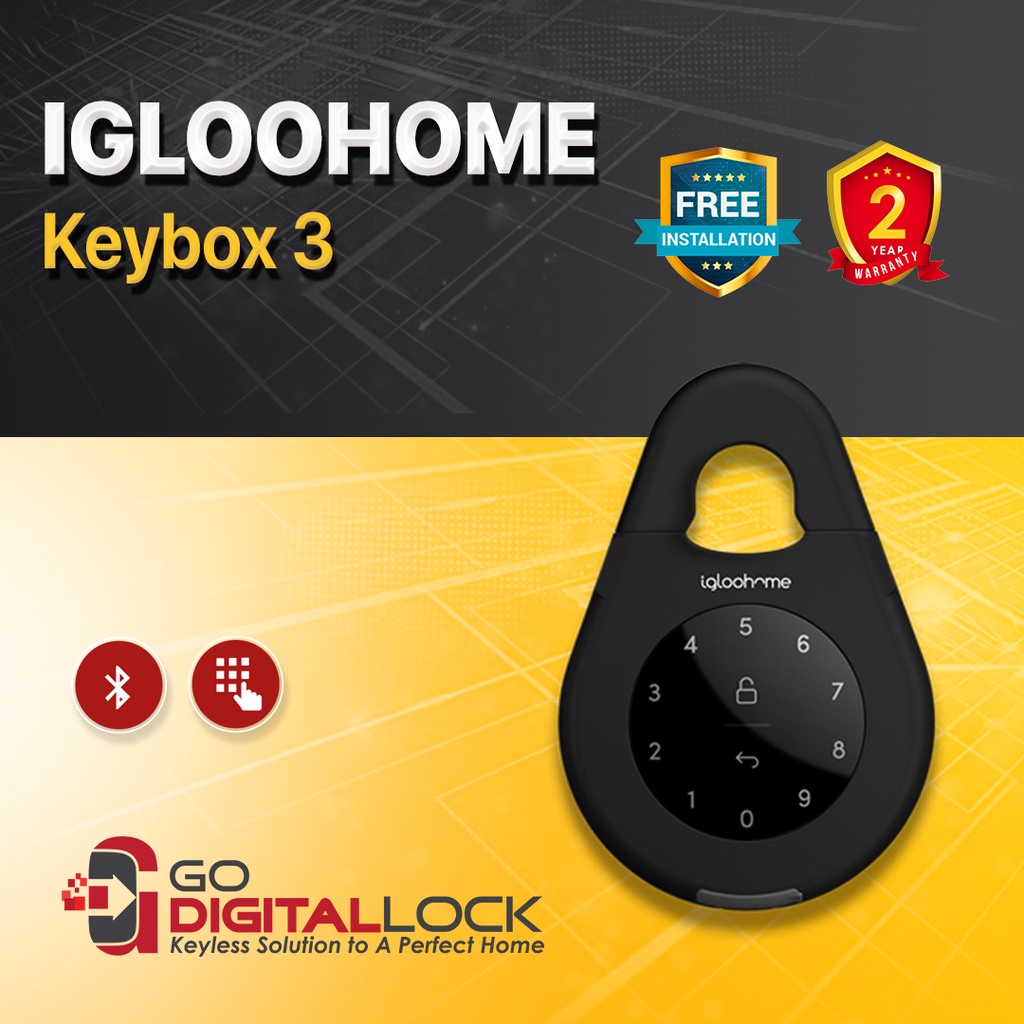 Igloohome Keybox 3 | Smart Lock | Free Installation And Delivery | 2 ...