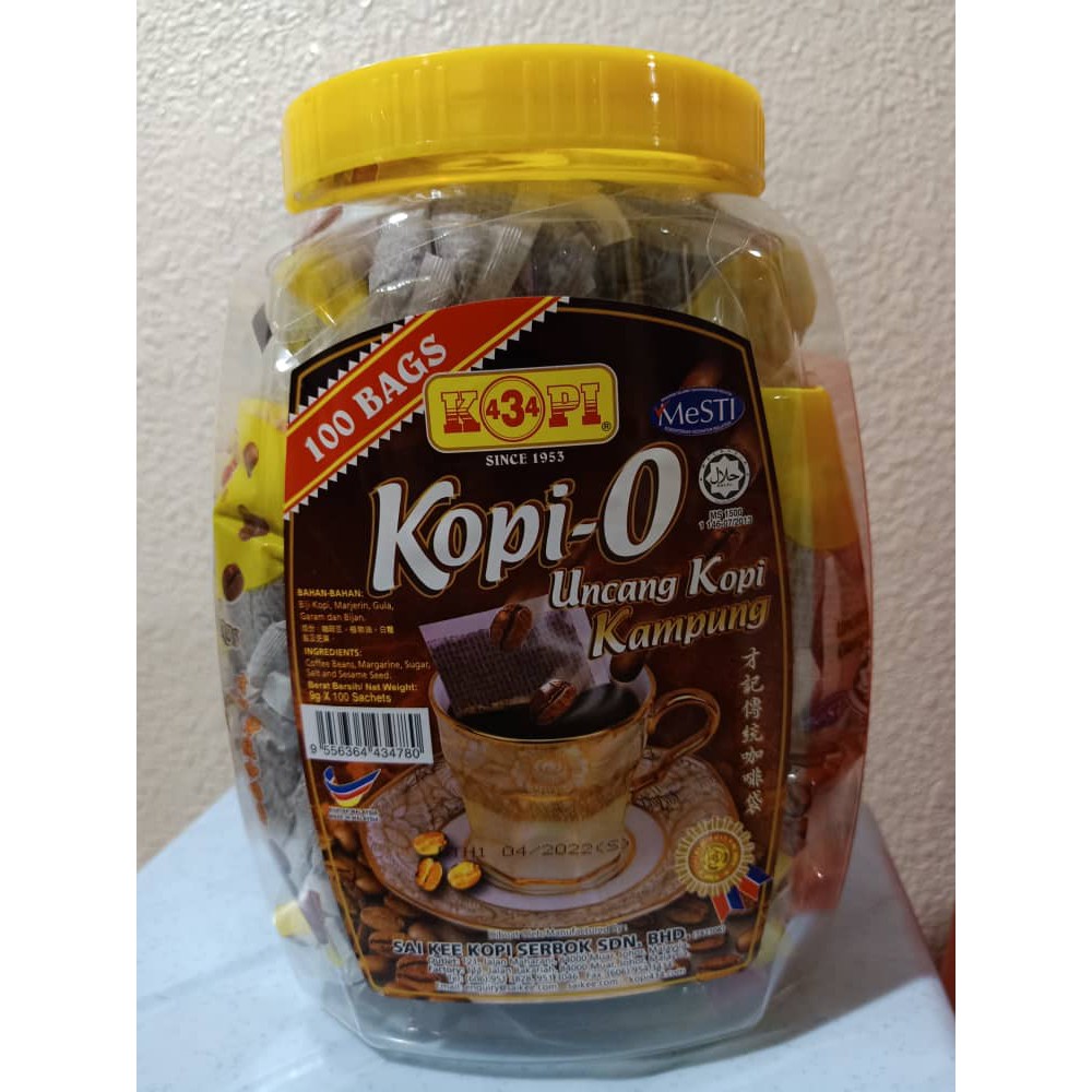Coffee 434 Muar 100 Uncang Black Coffee | Shopee Singapore