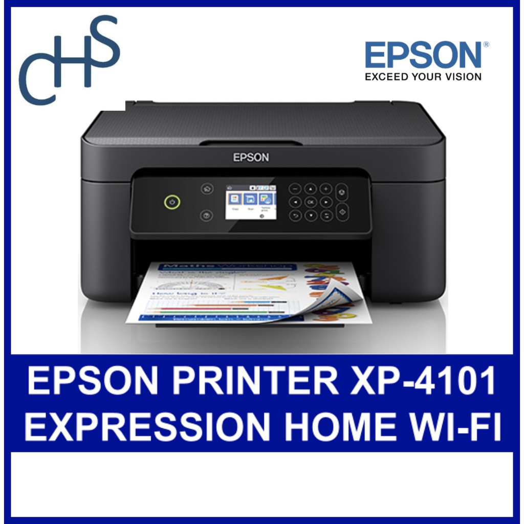 Epson Expression Home Xp-4101 Wifi All-in-one Inkjet Duplex Printing 1 