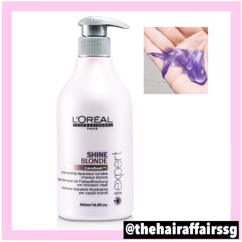 Loreal Serie Expert Shine Blonde Shampoo
