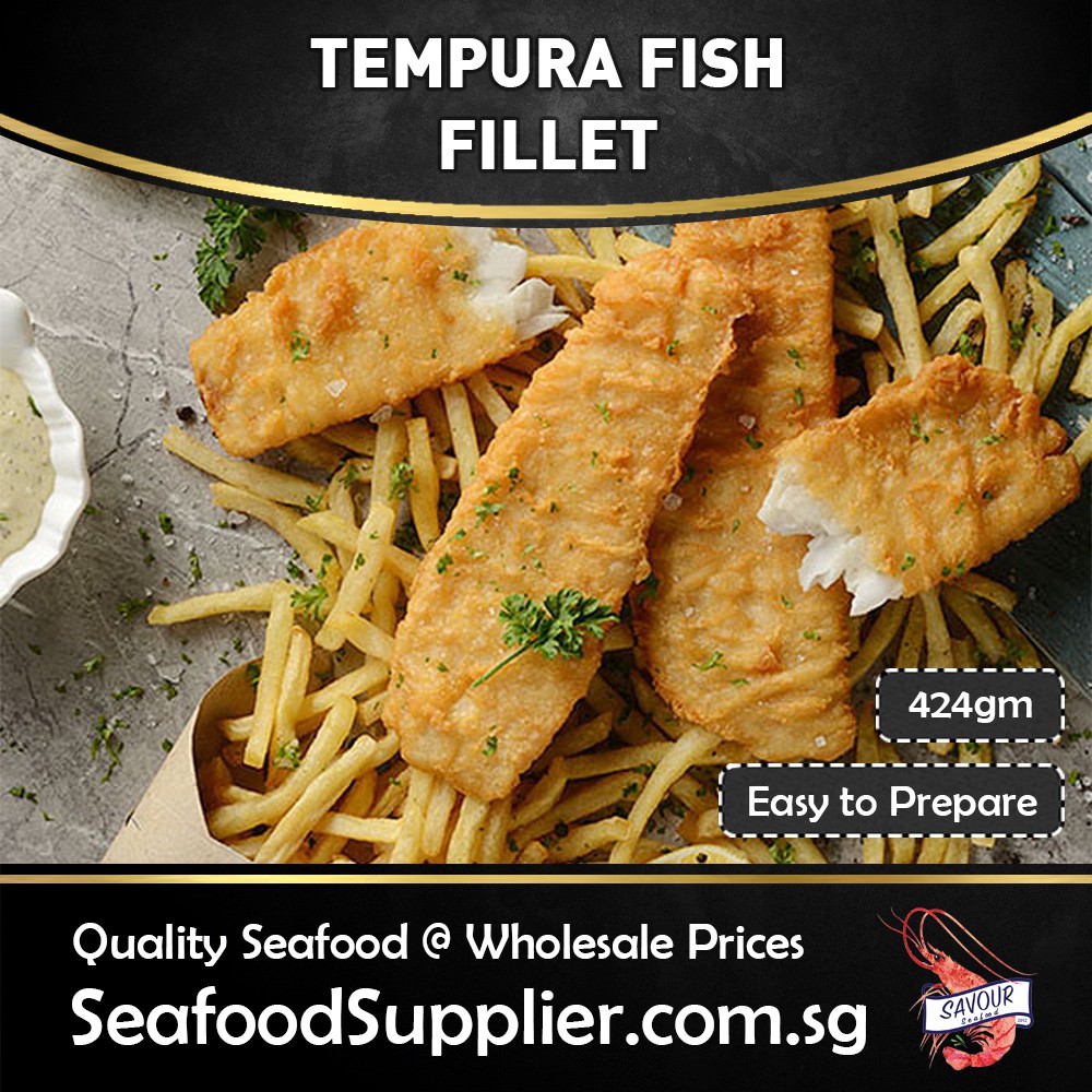 Pacific West Tempura Fish Fillet (550g) (Savour Gourmet) Shopee Singapore