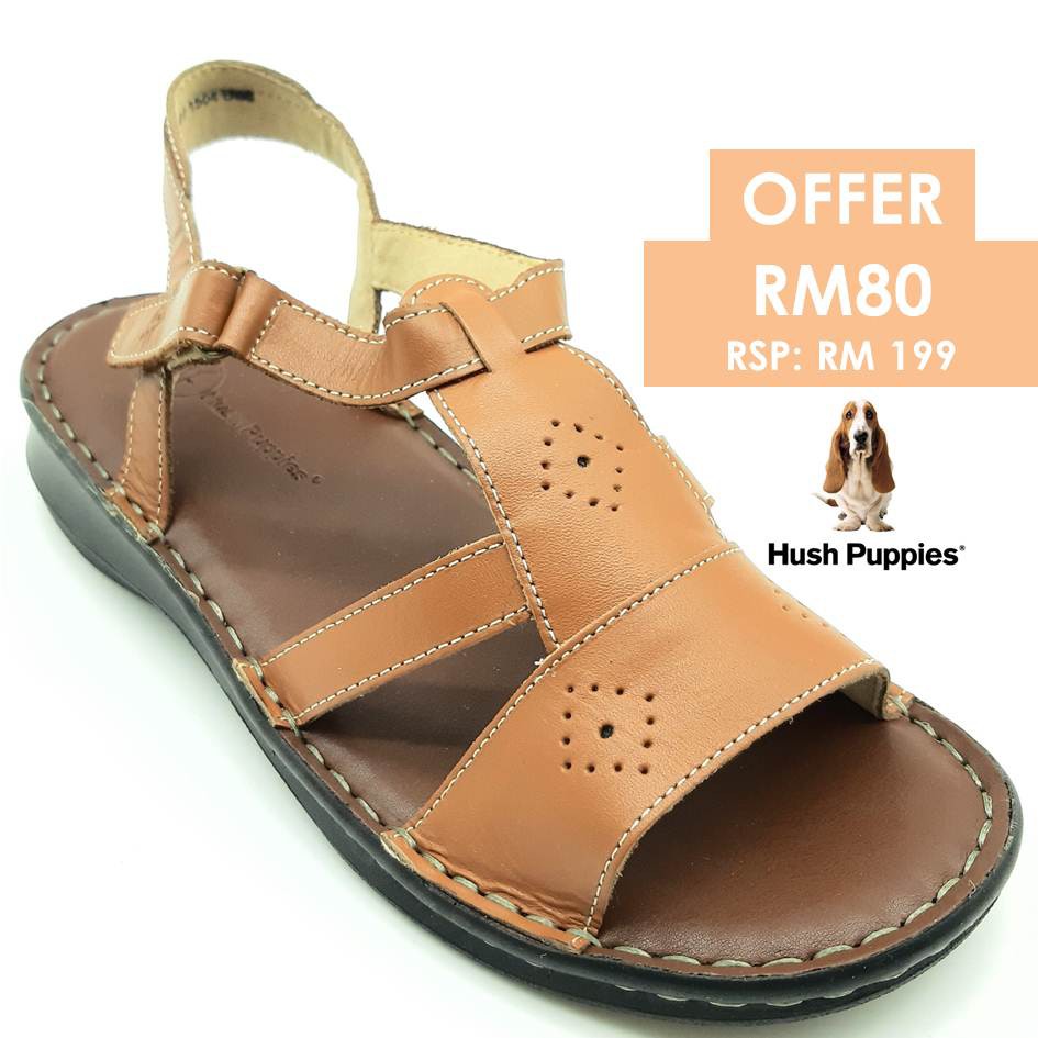  OFFER Sandal  Wanita  Kulit Hush  Puppies  Ladies Sandal  