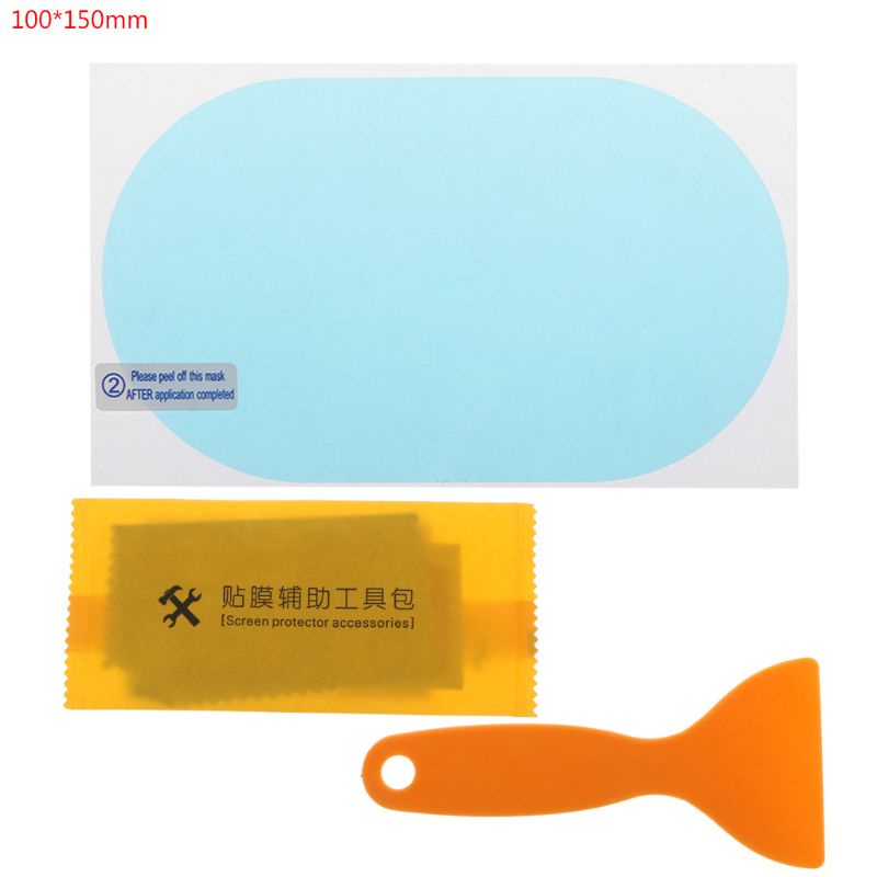 SUN 1 Pair Car Anti Water Mist Film Anti Fog Coating Rainproof Hydrophobic Rearview Mirror Protective Film