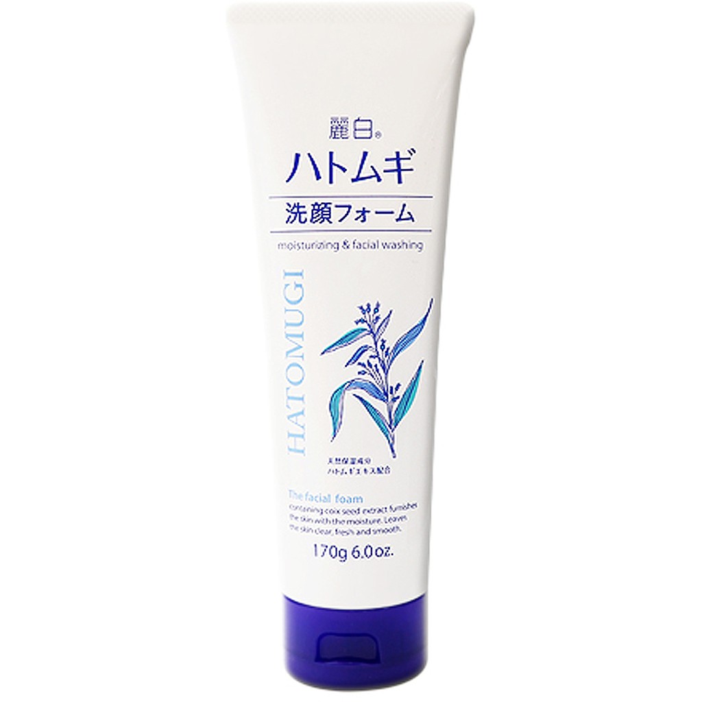 hatomugi facial foam