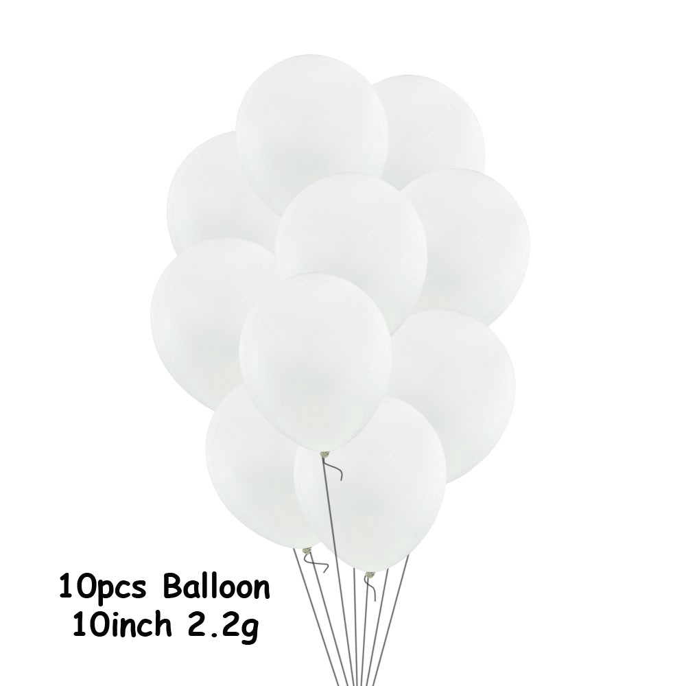 Black And White Birthday Decorations Birthday Balloons New Year Decoration Balon Shopee Singapore