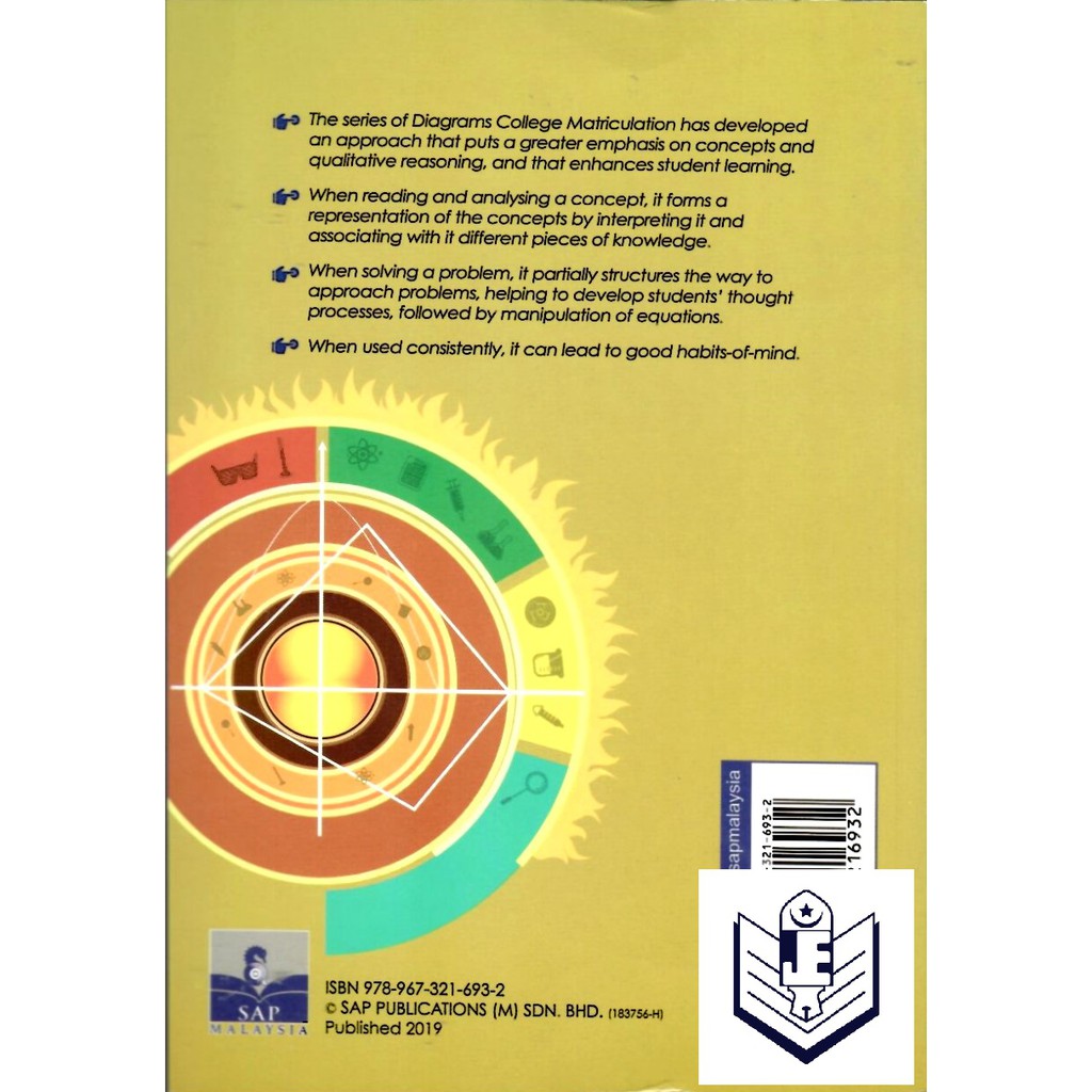 Diagrams Chemistry For Matriculation Semester 1 Shopee Singapore