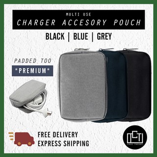 🔅cT🔅 Accessory CHARGERV1S charger cable accessory pouch for laptop cables casing