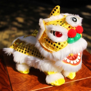fortune lion dance toy