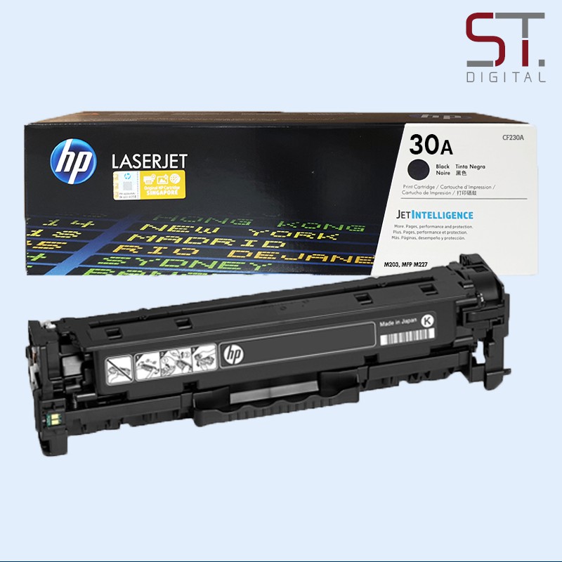 Hp 30a Cf230a Black Original Laserjet Toner For Laserjet Pro M203dn M203dw Mfp M227sdn Mfp M227fdw Hp 30 A Cf 230 A Shopee Singapore