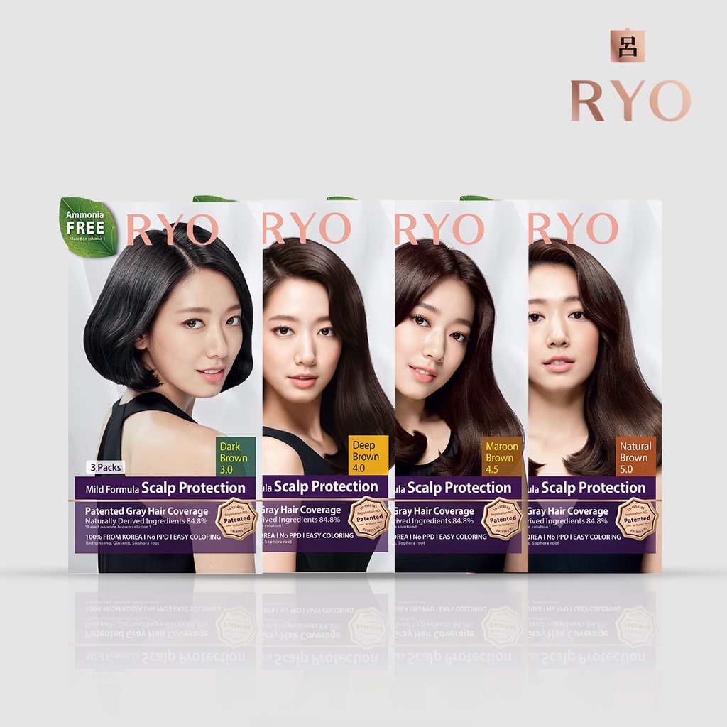 Ryo Mild Formula Hairdye Cream | Shopee Singapore
