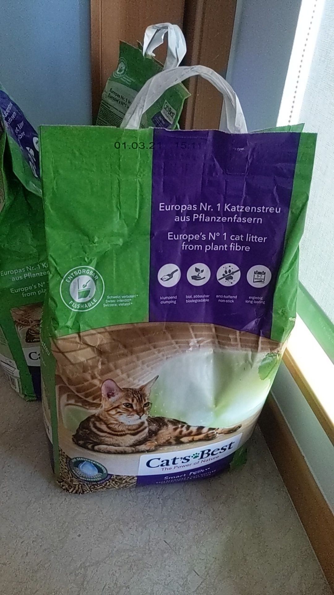 Cats Best Smart Pellets 20 Liters 10kg Shopee Singapore
