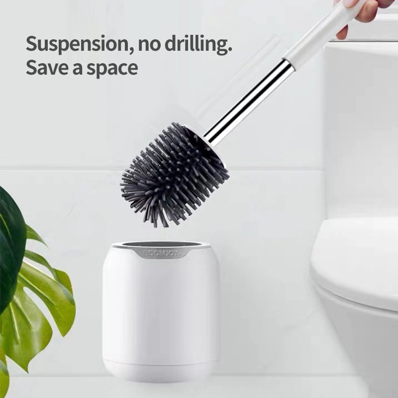 hanging toilet brush