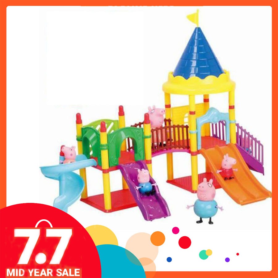 peppa pig playground playset