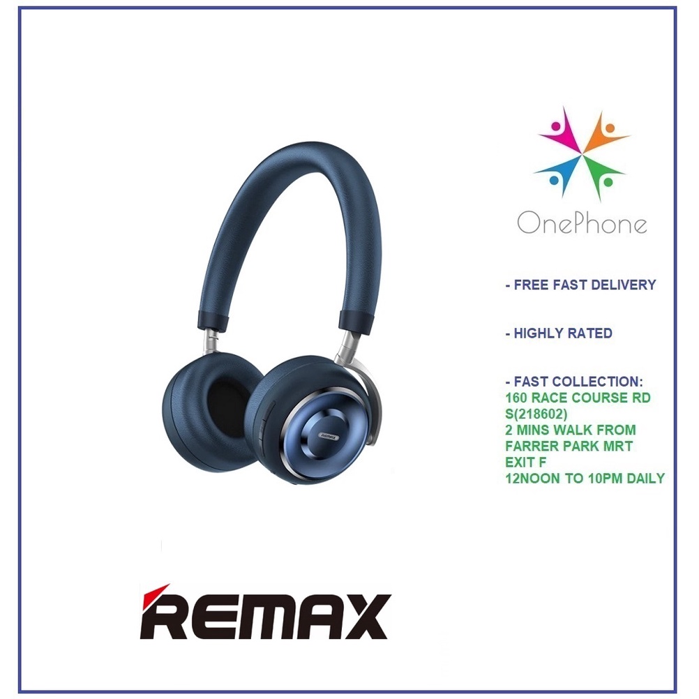 Remax RB-620HB Metal Wireless Bluetooth Headset | Shopee Singapore