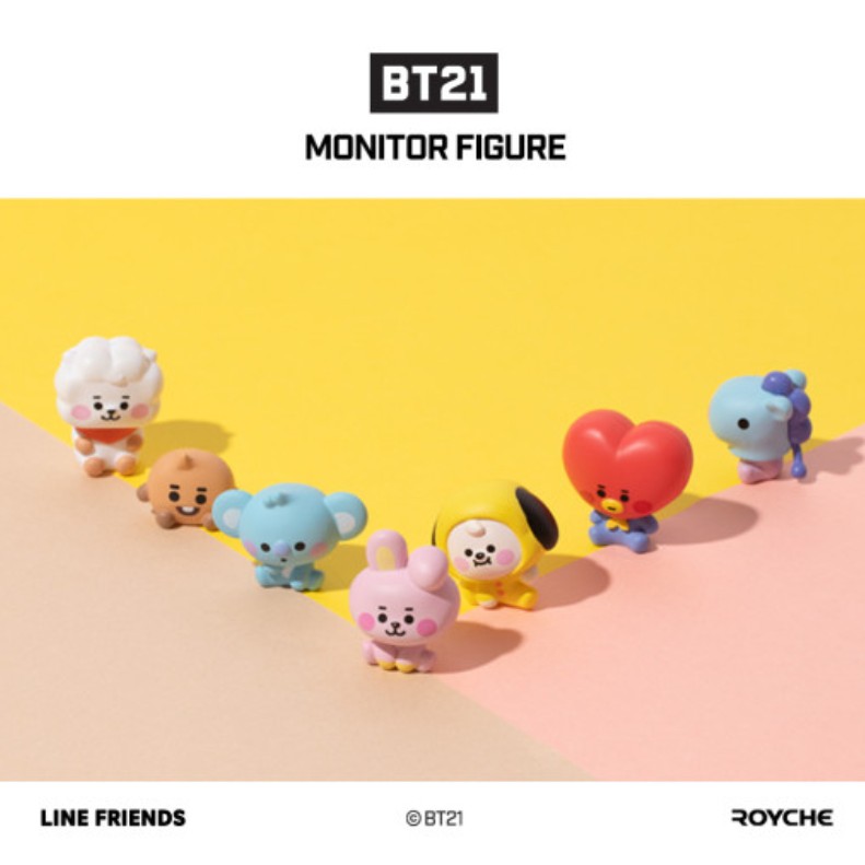 Bts Bt21 Official Baby Ver Monitor Figure By Linefriends Royche Authentic Goods Ready Stock Shopee Singapore