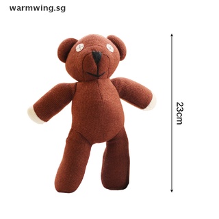 Warmwing 23cm Mr Bean Teddy Bear Animal Stuffed Plush Toy Soft Cartoon Brown Figure Doll . #8