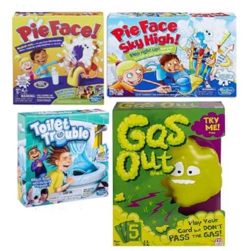 Hasbro Pie Face Sky High Game / Hasbro Pie Face Chain Reaction / Hasbro